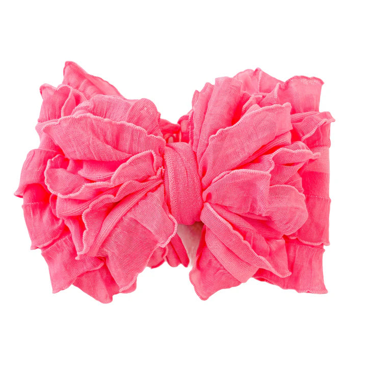 Assorted Ruffled Headband Bows