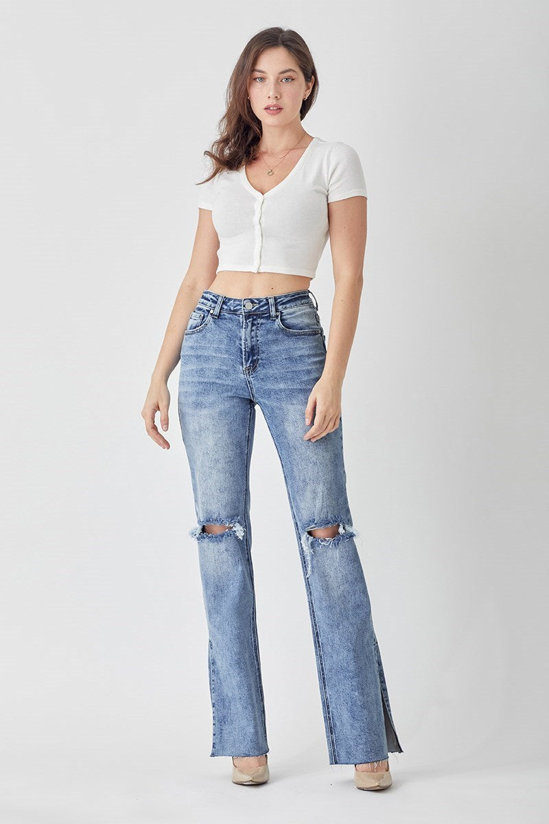 Archer High Rise Straight Leg Jeans