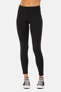 Worth The Hype High-Waisted Sleek Leggings - Black