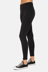 Worth The Hype High-Waisted Sleek Leggings - Black