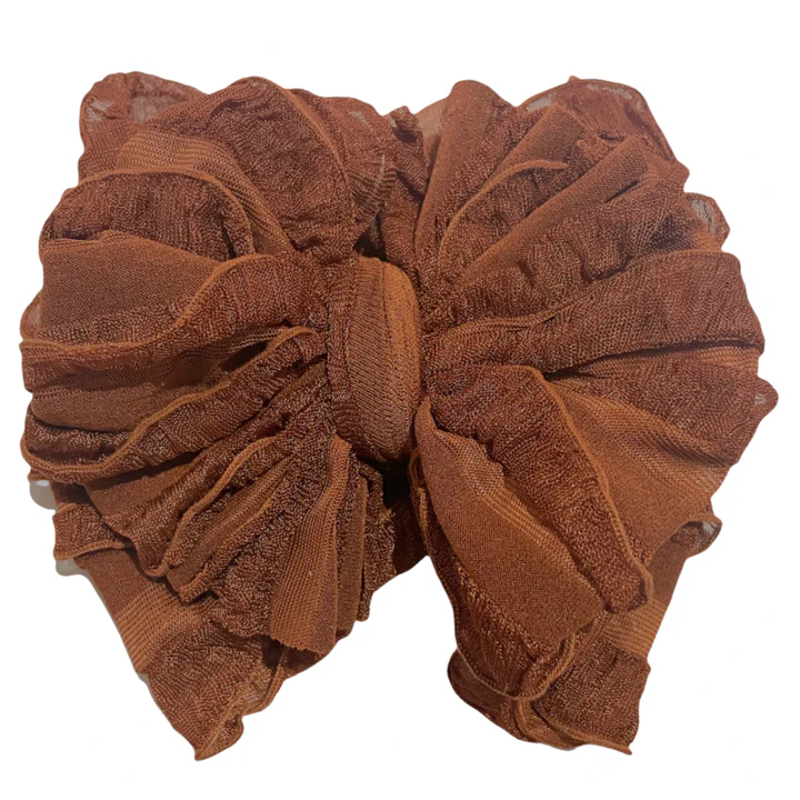 Assorted Ruffled Headband Bows