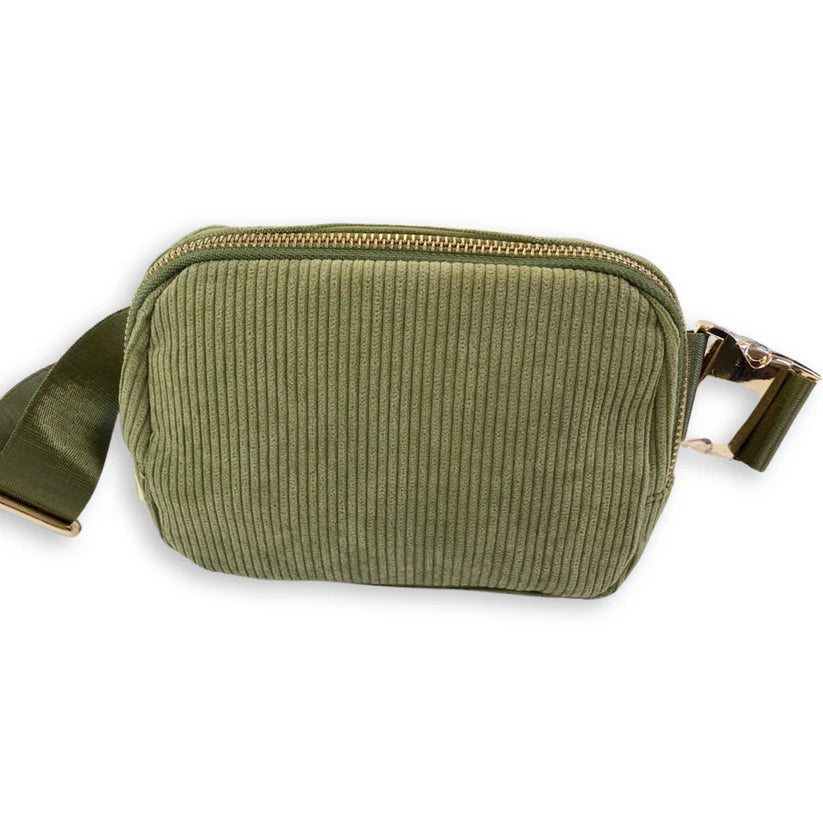 Assorted Corduroy Crossbody / Belt Bags