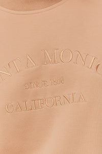 Santa Monica Embroidered Graphic Pullover Sweater
