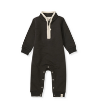 Quarter Zip Organic Baby Jumpsuit