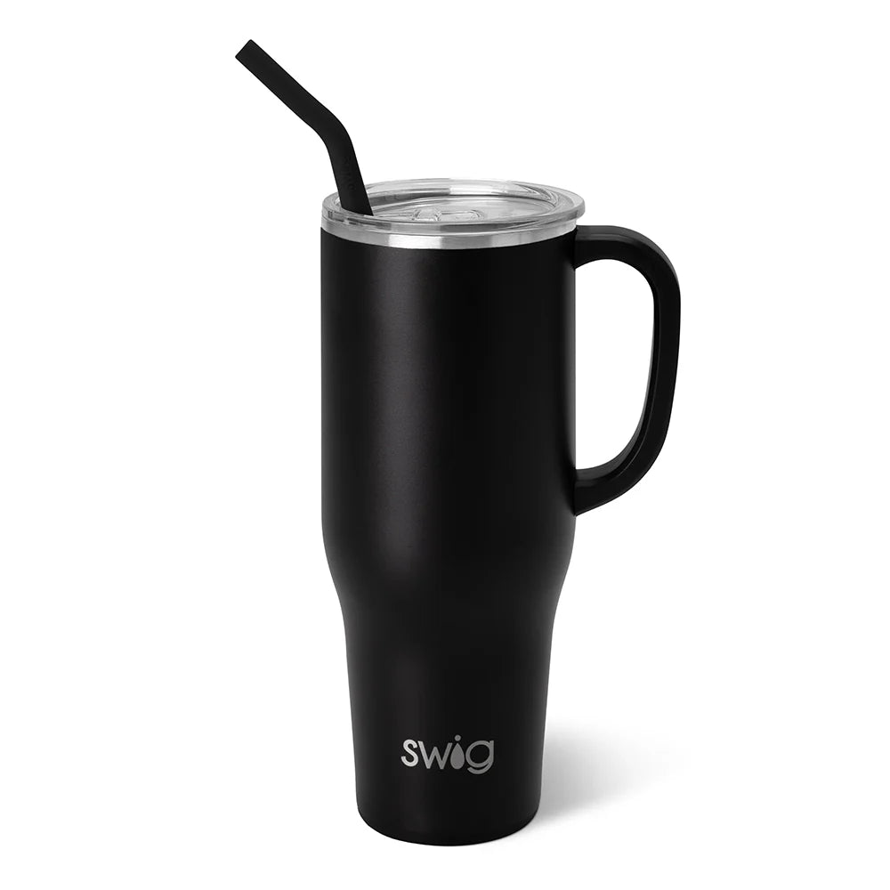 Black Mega Mug- 40oz