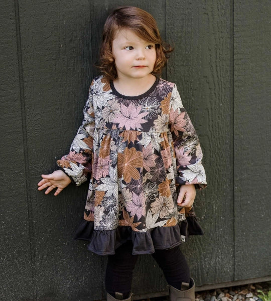 Floral Bliss Organic Cotton Dress