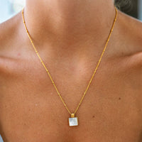 ALCO Water Resistant 18K Gold Plated - Endlessly Creating Necklace