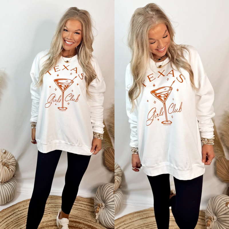 Texas Martini Girls Club Pullover