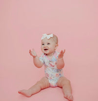 Copper Pearl Genevieve Short Sleeve Bodysuit