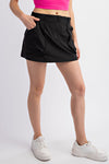 From Hike To Happy Hour Skort - Black