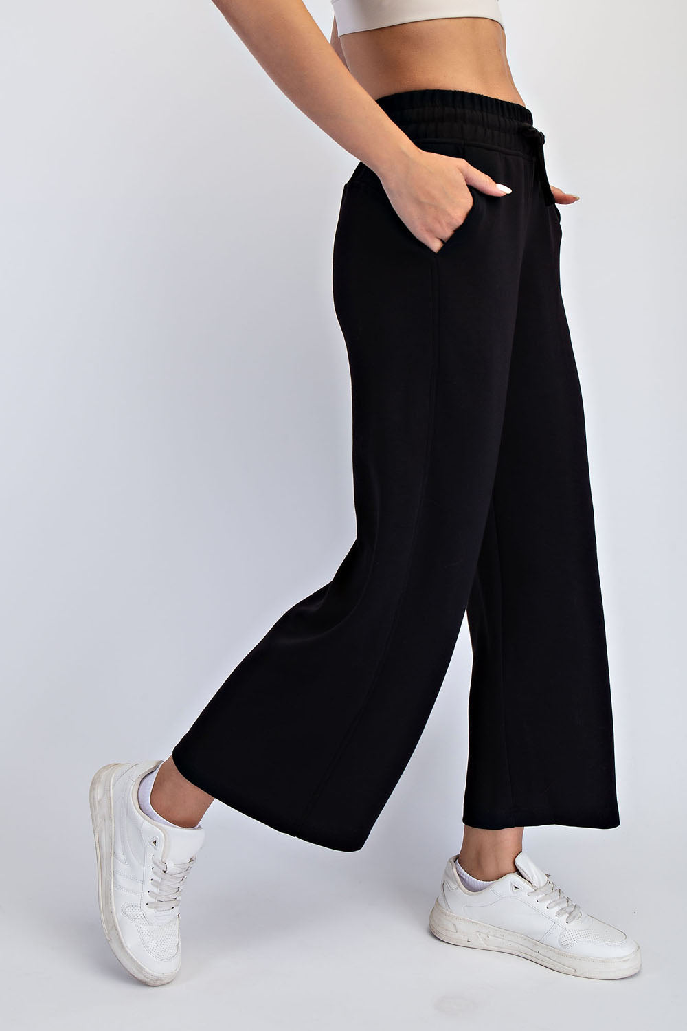 Everyday Intent Essential Luxe Basic Pants - Black