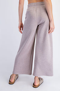 Everyday Intent Essential Luxe Basic Pants - Heather Taupe