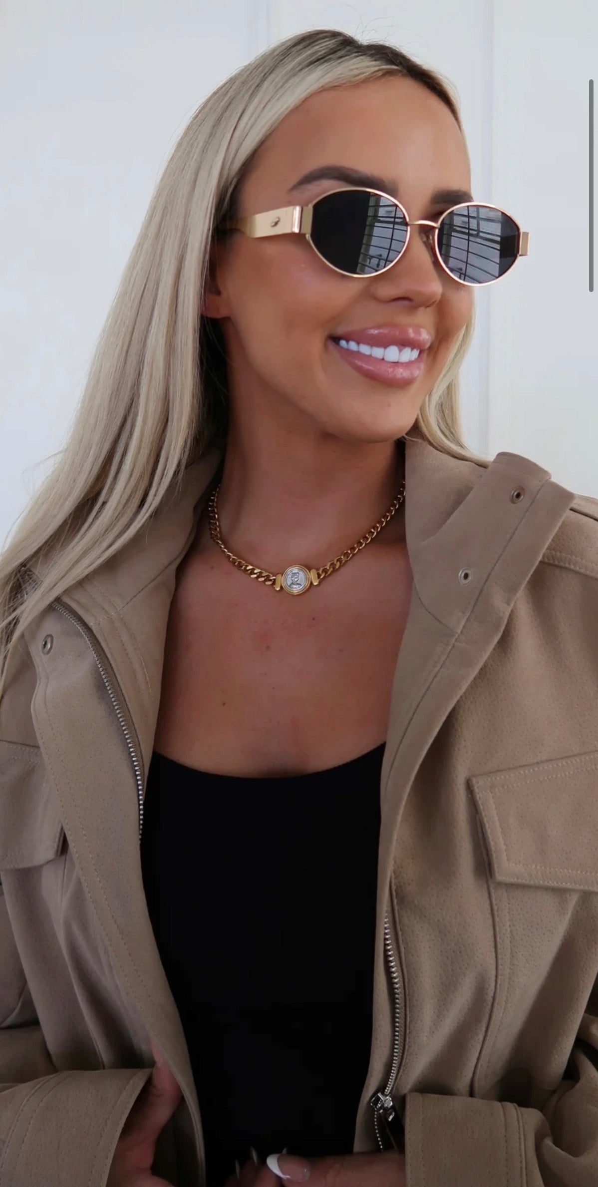 Bella Coin Water Resistant Necklace