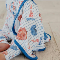 Copper Pearl | All Star : Three Layer Security Blanket Lovey Set