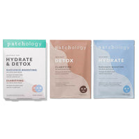 Patchology Smartmud Duo - Hydrate & Detox Set of 2 Face Sheet Masks