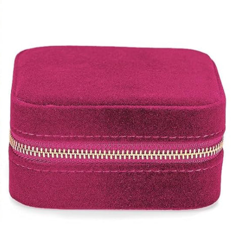 Pure Charm Velvet Jewelry Box