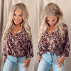 Felicity Fall Florals Long Sleeve Blouse