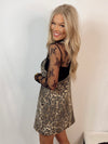 Walk On The Wild Side Leopard Overall Dress