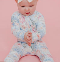 Copper Pearl Genevieve Convertible Zip-Up Footie