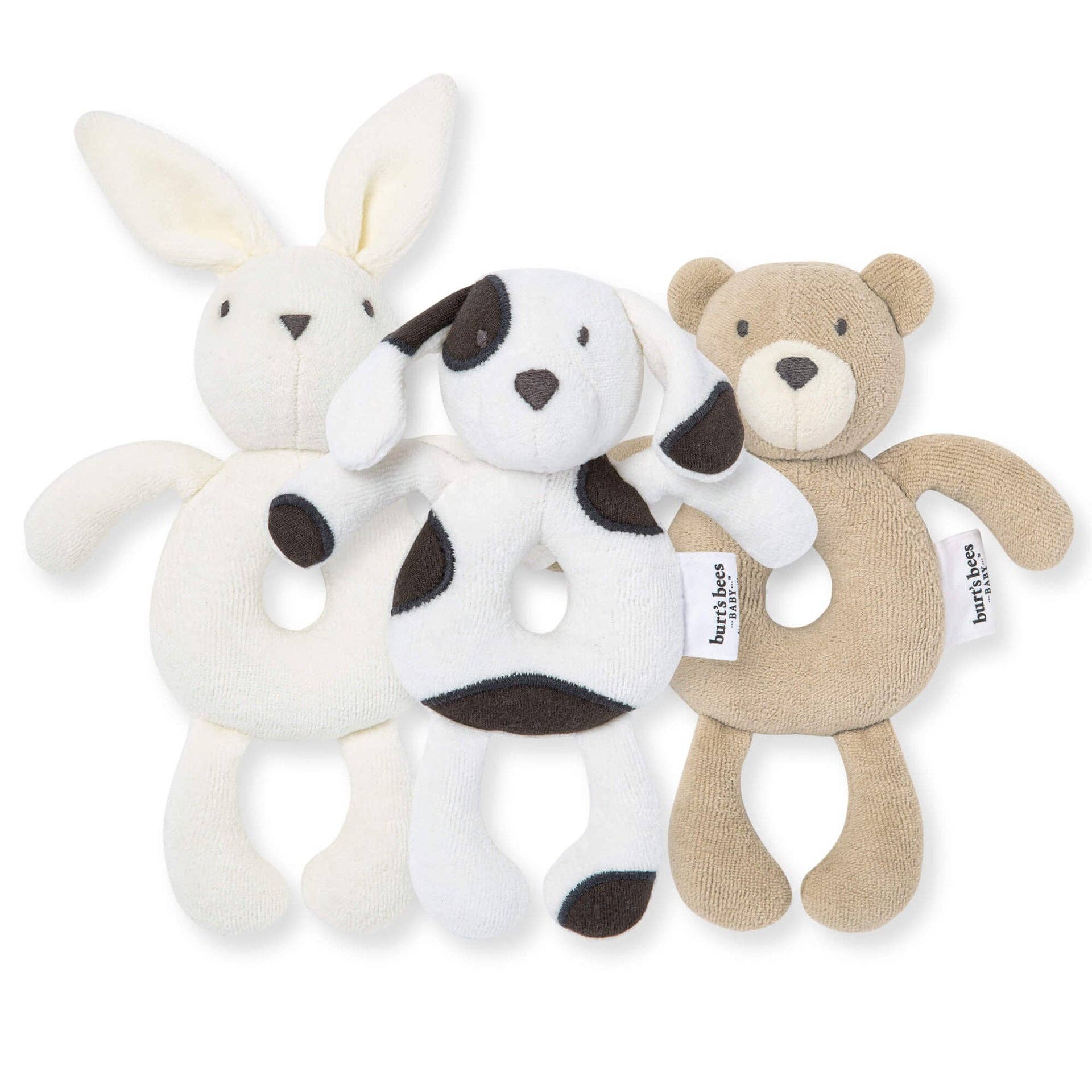 Bunny Plush Baby Rattle: Bunny