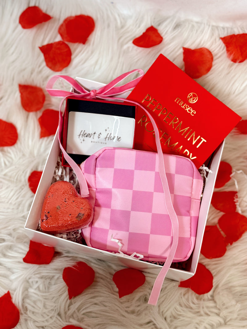 Valentines Pre-Packaged Gift Set --  Check Yes to Be Mine