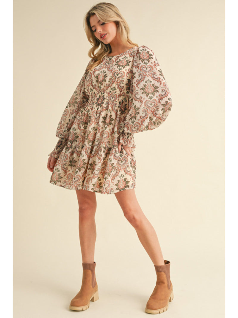 Cutest Persuasion Chiffon Printed Dress