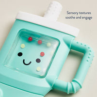 Itzy Ritzy Sweetie Shake Plus - Teething + Rattle Toy: Tumbler
