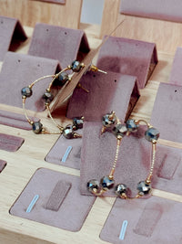 Gunmetal Gatsby Assorted Earrings