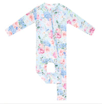Copper Pearl Genevieve Convertible Zip-Up Footie