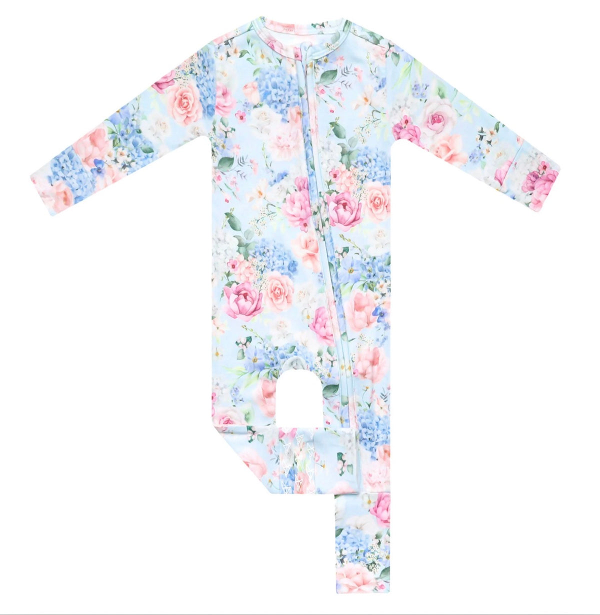 Copper Pearl Genevieve Convertible Zip-Up Footie