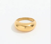 Alco Essential 18k Gold Plated Water Resistant Ring