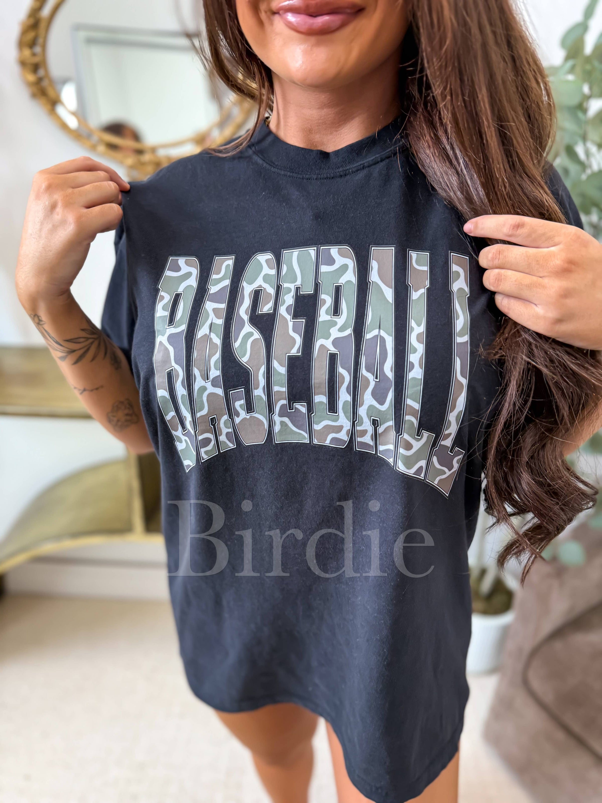 Baseball Duck Camo Gameday Tee