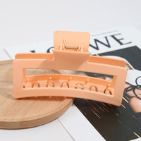 Hotline Matte Jumbo 5" Claw Clip - Matte Peach