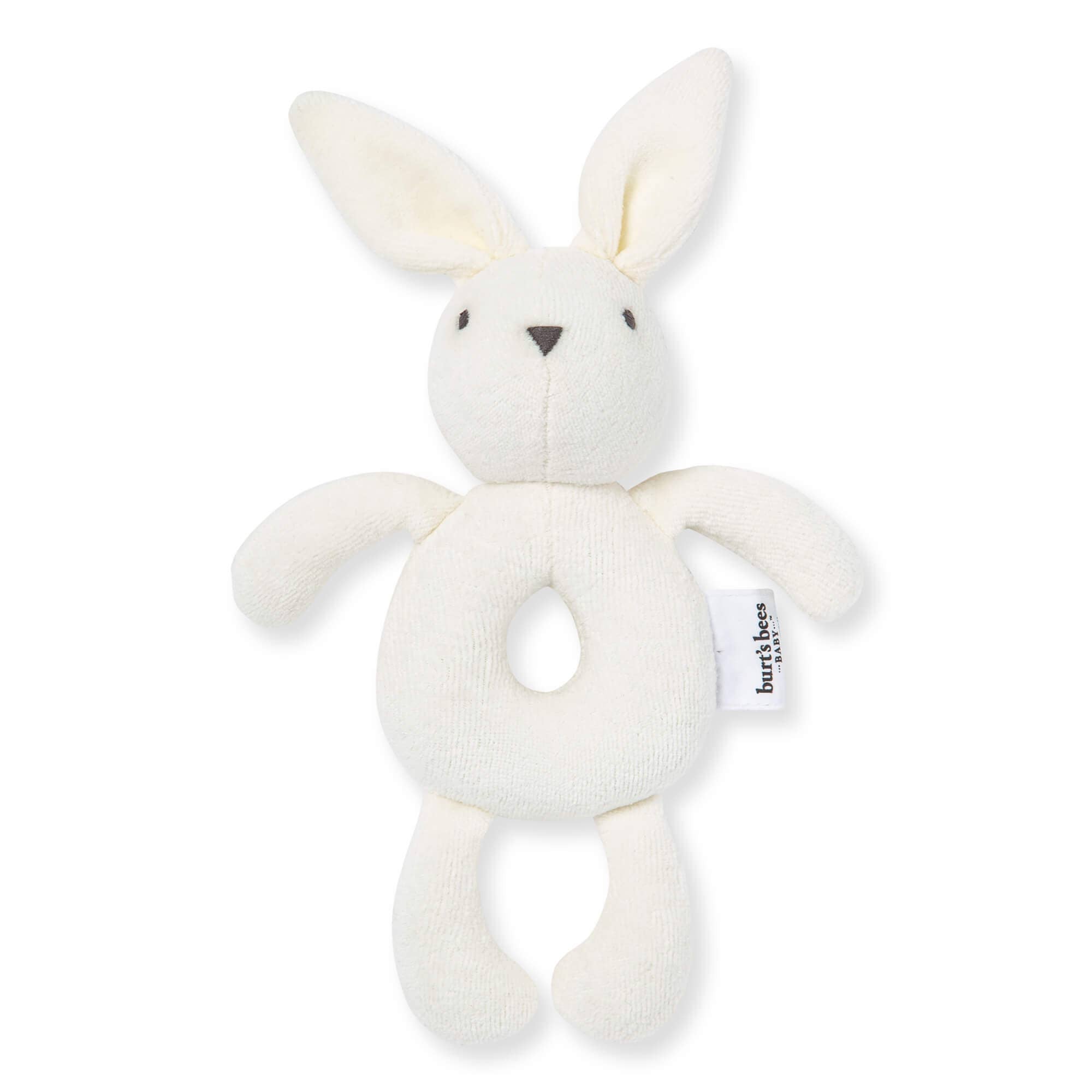 Bunny Plush Baby Rattle: Bunny