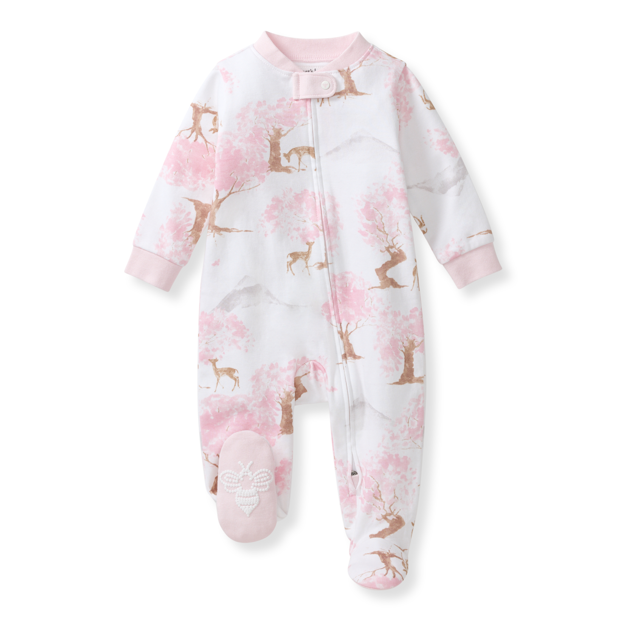 Cherry Blossom Tree Organic Cotton Sleep & Play