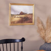 Gold Framed Rural Farm Artwork Decor