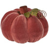 Velvet Flocked Pumpkins