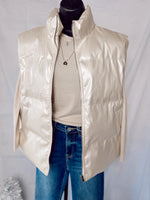 Perfectly Pearl Puffer Vest