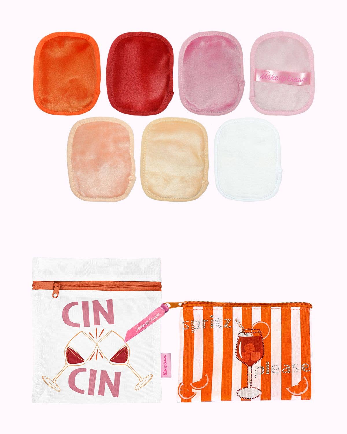 The Makeup Eraser | Spritz Please 7-Day Makeup Eraser, Laundry Wash Bag + Makeup Bag Set
