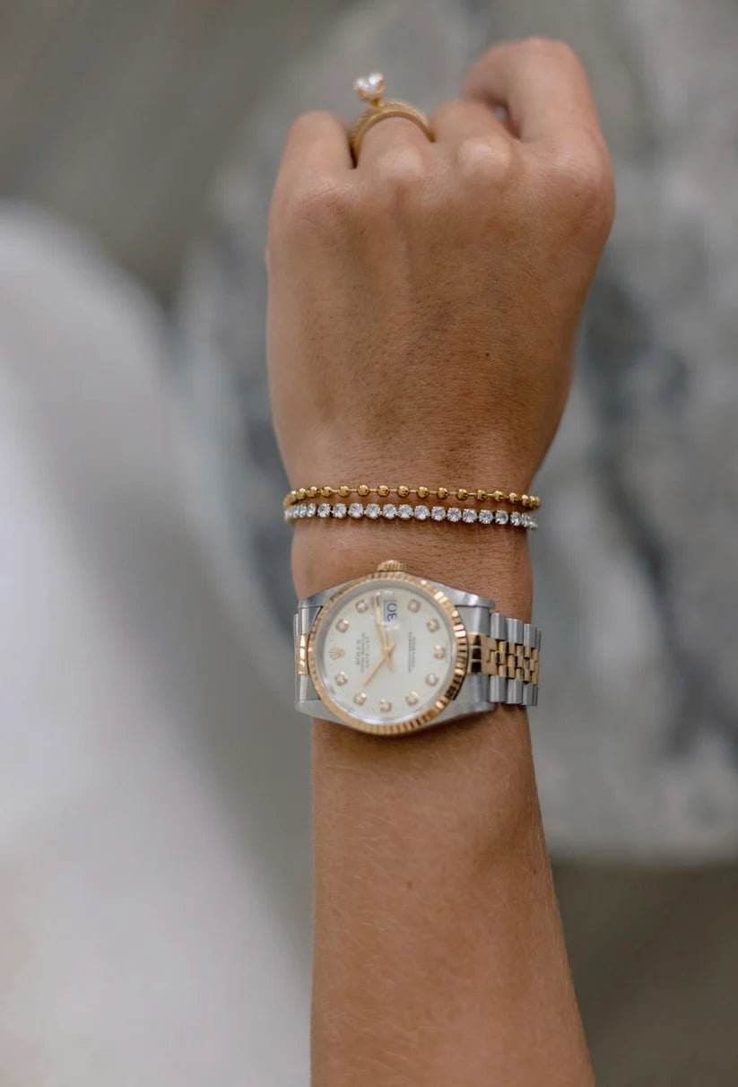 CSP | The Hallie Bracelet : 18K Gold Plated Stainless Steel
