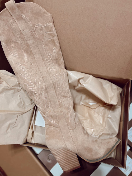 Coastal Cowgirl High Boots