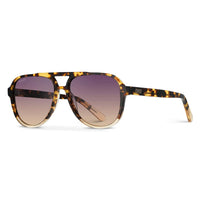WMP INDIE Polarized Sunglasses | Tortoise Clear + Gradient Sunset Lens