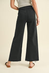 Midnight Muse High Rise Wide Leg Fade to Black Pants