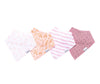 CP Assorted Set of 4 Bandana Bibs - Lola