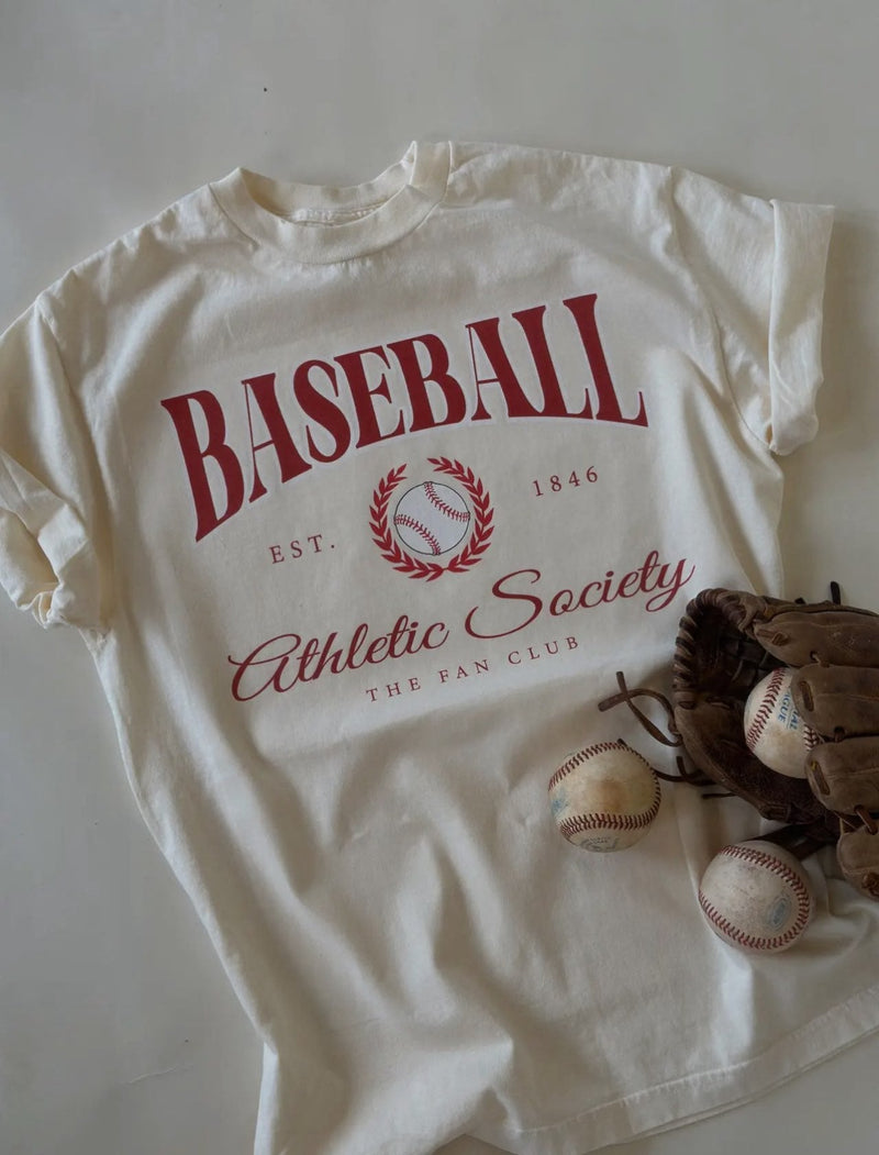 Baseball Athletic Society Graphic Tee
