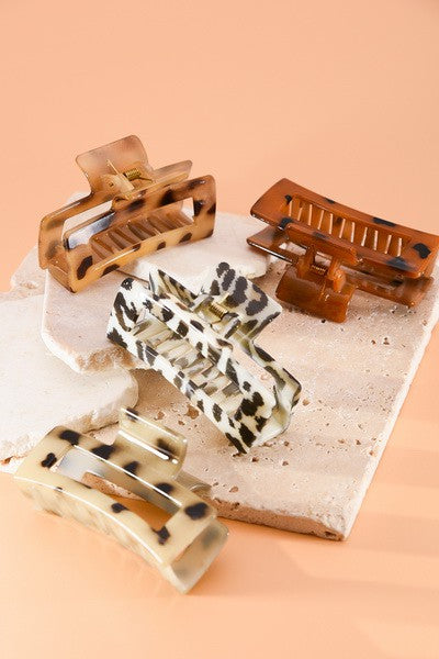 On Trend Tortoise Claw Clips