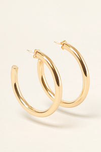 Everyday Essential 14K Gold Dipped 2" Thicker Hoops