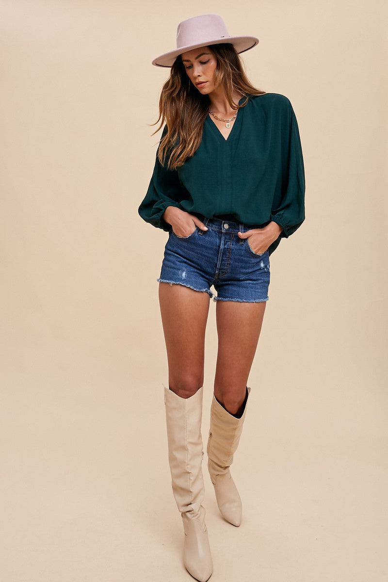 Lee Loose Fit Woven Blouse