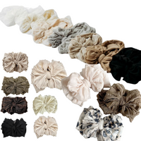 Assorted Ruffled Headband Bows