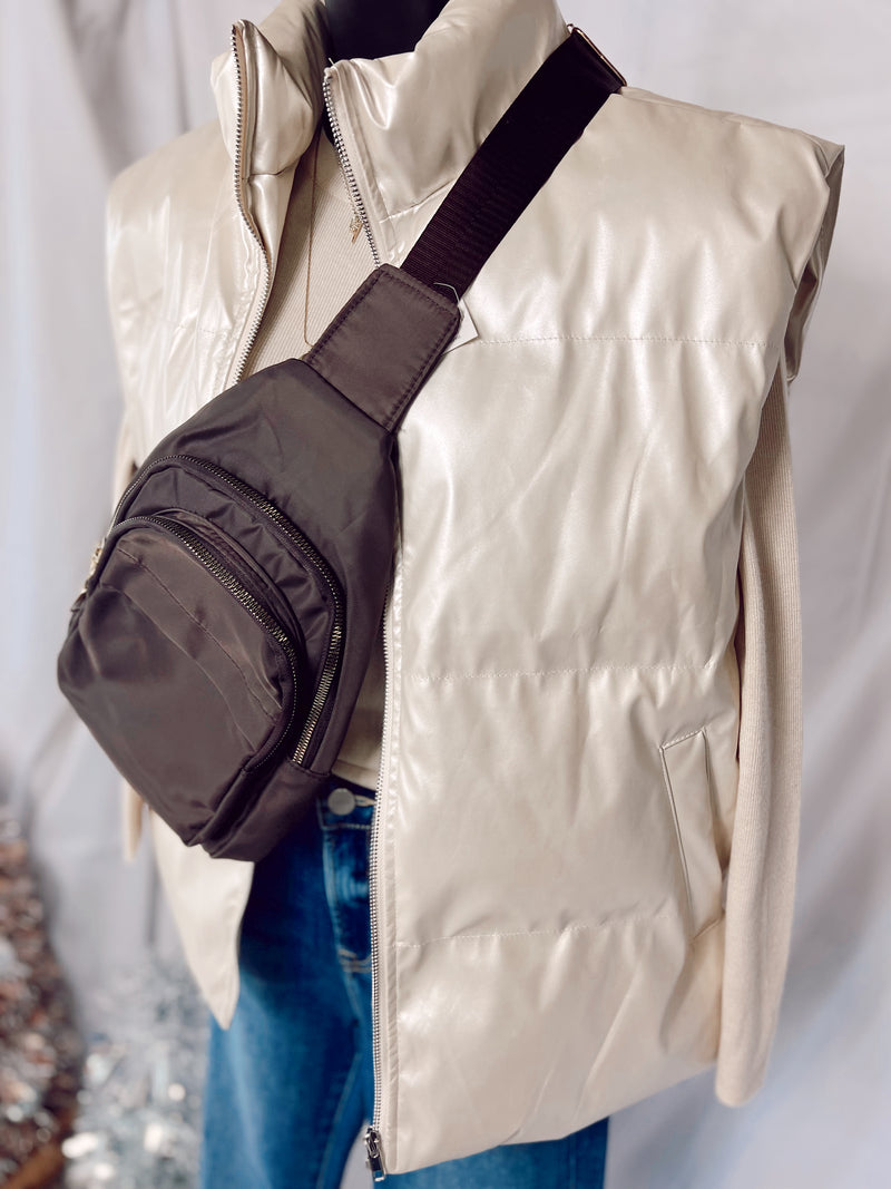 Perfectly Pearl Puffer Vest
